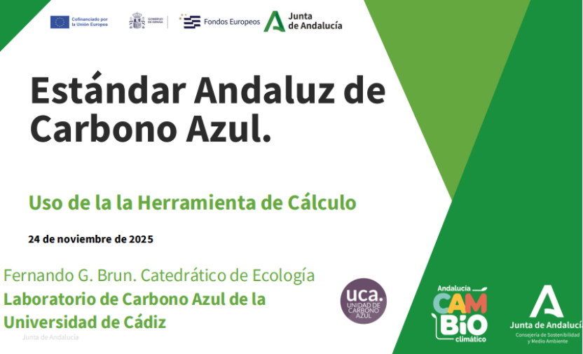 Presentación del Estándar Andaluz de Carbono Azul